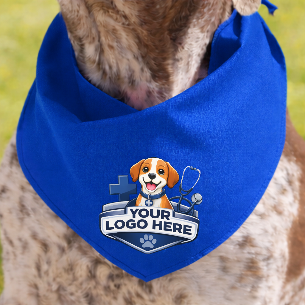 25 Pack Logo Printed Bandanas