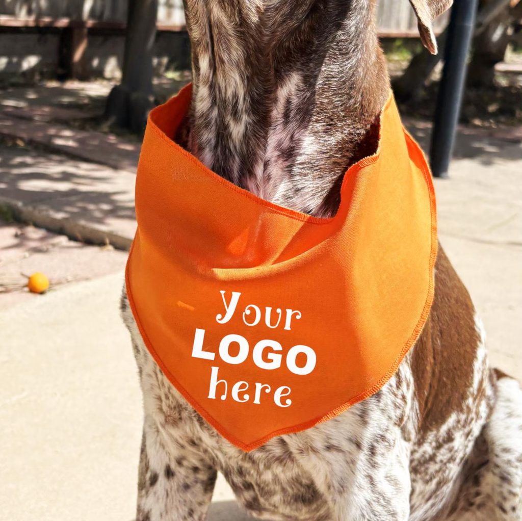 25 Pack Logo Printed Bandanas